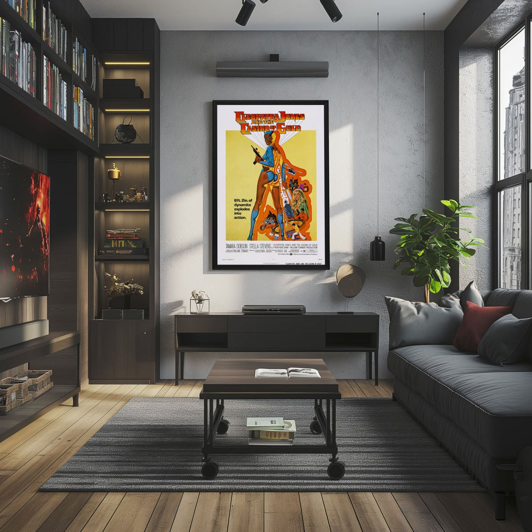 "Cleopatra Jones And The Casino" (1975) Framed Movie Poster