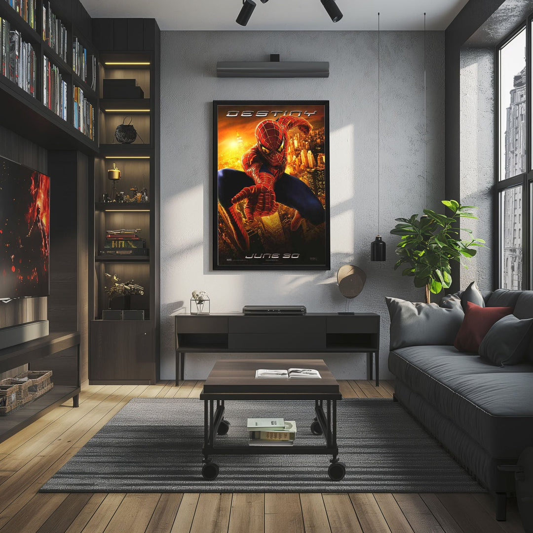"Spider-Man 2" (2004) Framed Movie Poster