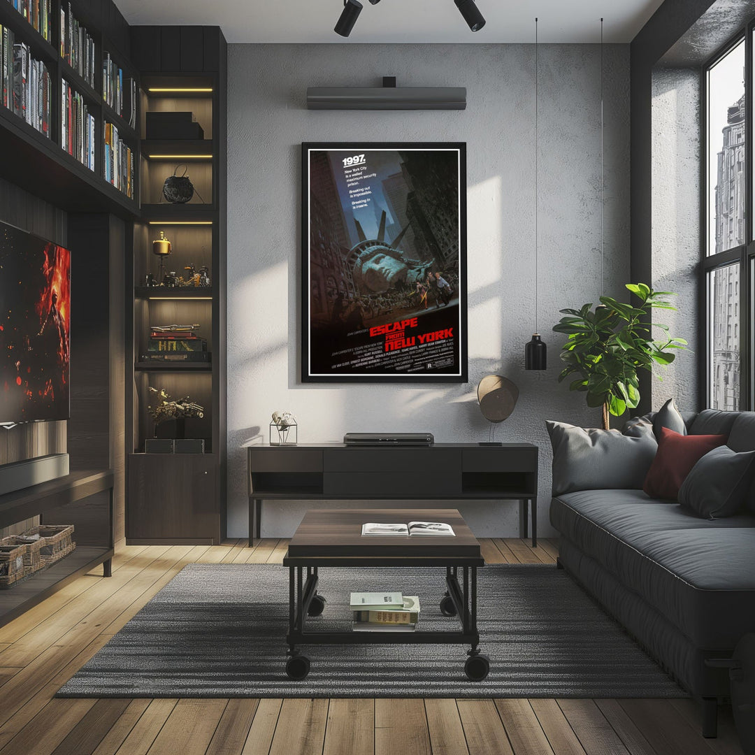 "Escape from New York" (1981) Framed Movie Poster