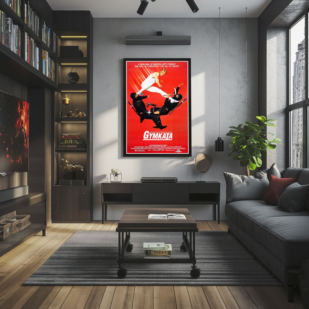 "Gymkata" (1985) Framed Movie Poster