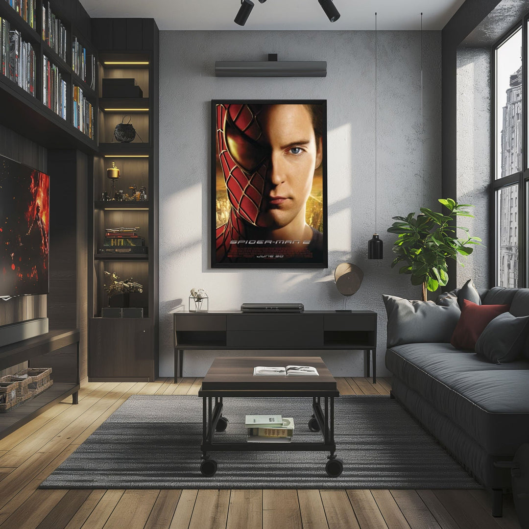 "Spider-Man 2" (2004) Framed Movie Poster