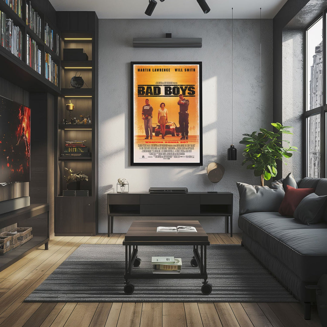 "Bad Boys" (1995) Framed Movie Poster