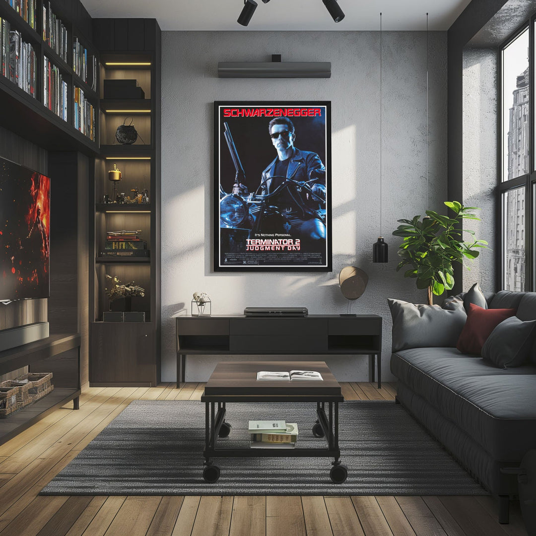 "Terminator 2: Judgment Day" Framed Movie Poster