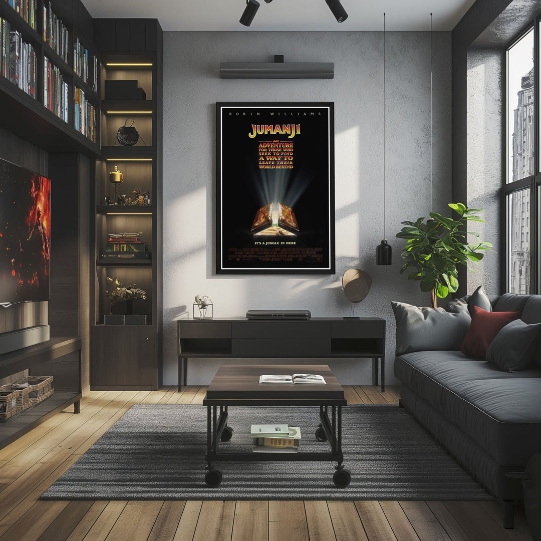 "Jumanji" (1995) Framed Movie Poster