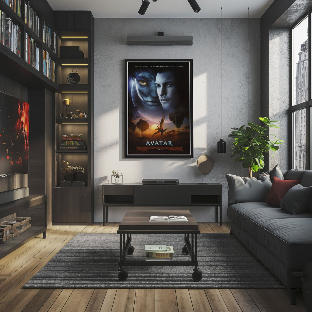 "Avatar" (2009) Framed Movie Poster