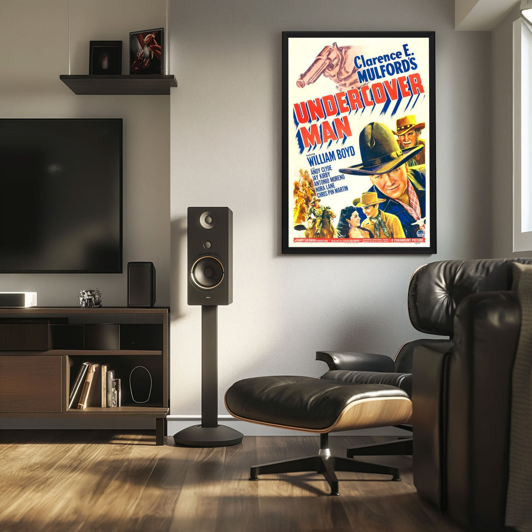 "Undercover Man" (1949) Framed Movie Poster