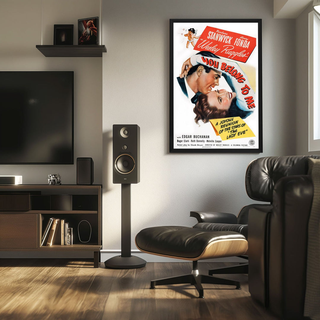 "You Belong To Me" (1941) Framed Movie Poster