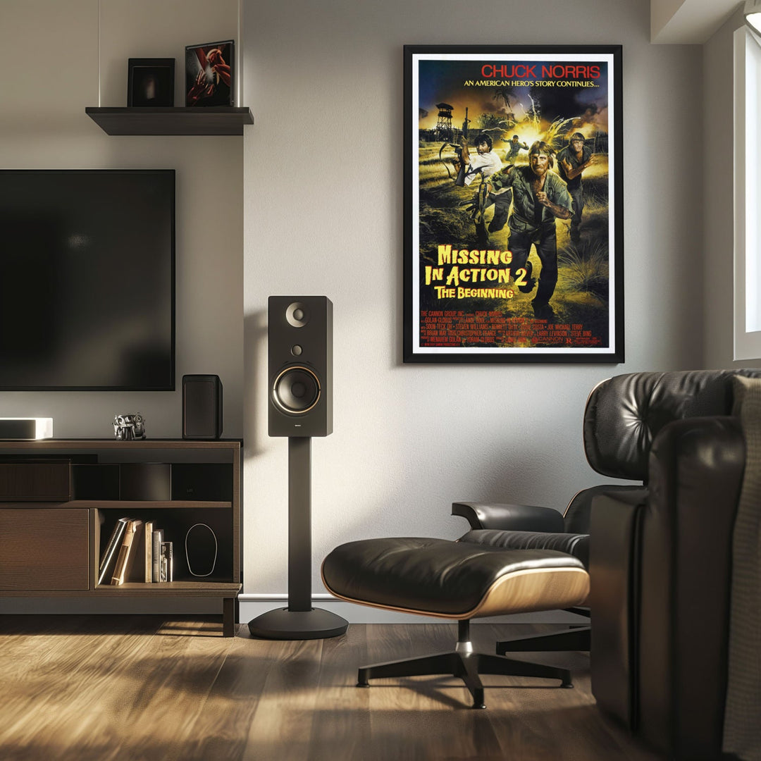 "Missing In Action 2 The Beginning" (1985) Framed Movie Poster