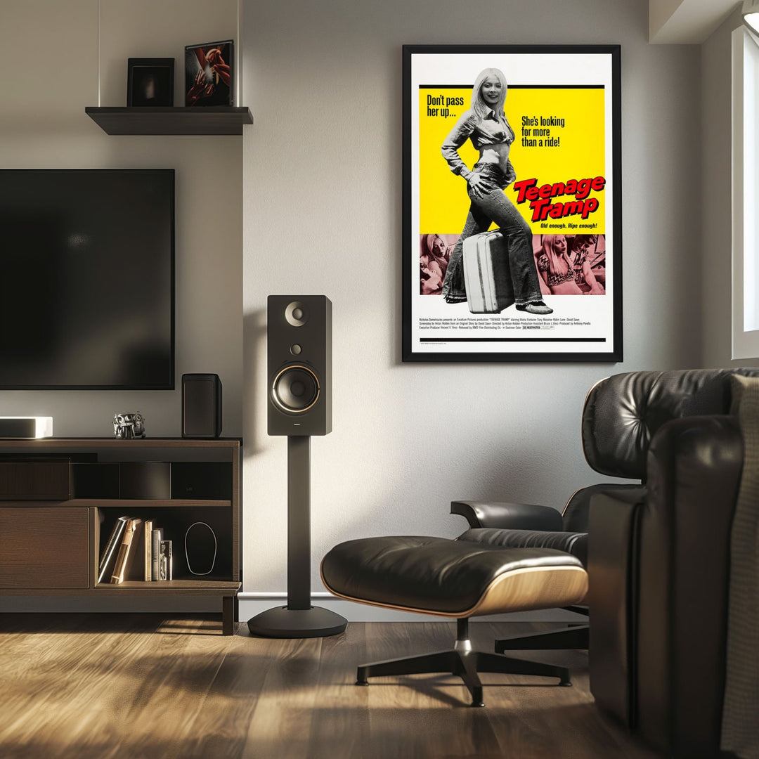 "Teenage Tramp" (1975) Framed Movie Poster