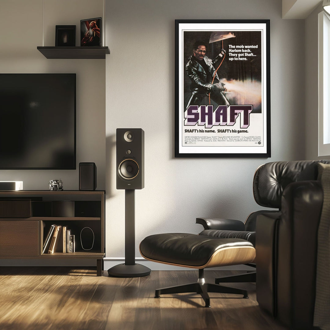 "Shaft" (1971) Framed Movie Poster