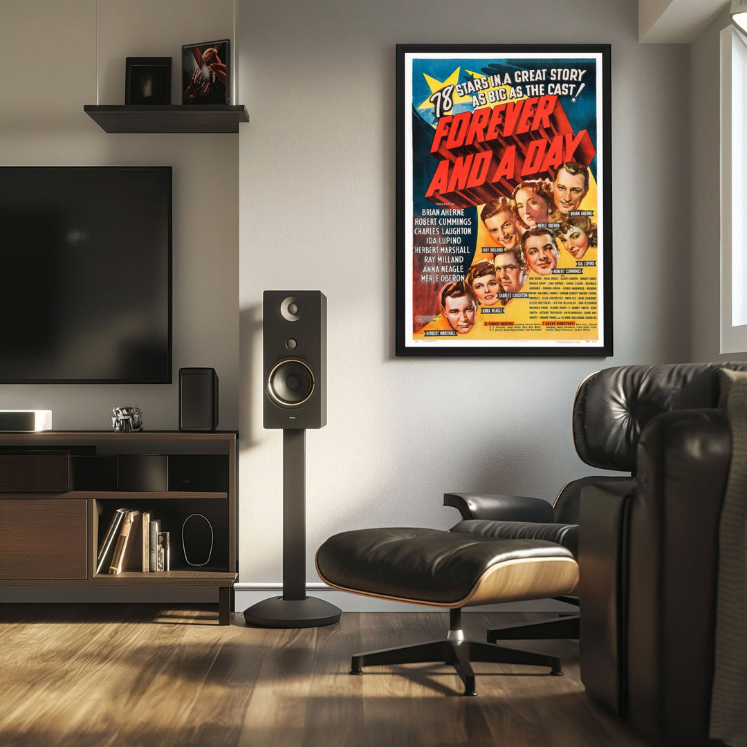 "Forever And A Day" (1943) Framed Movie Poster