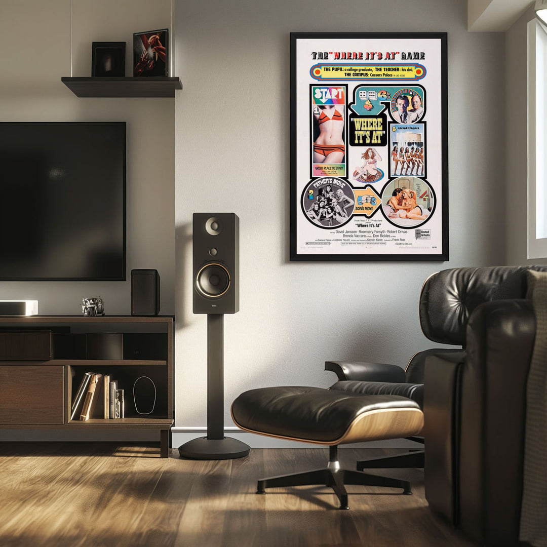 "Where It's At" (1969) Framed Movie Poster