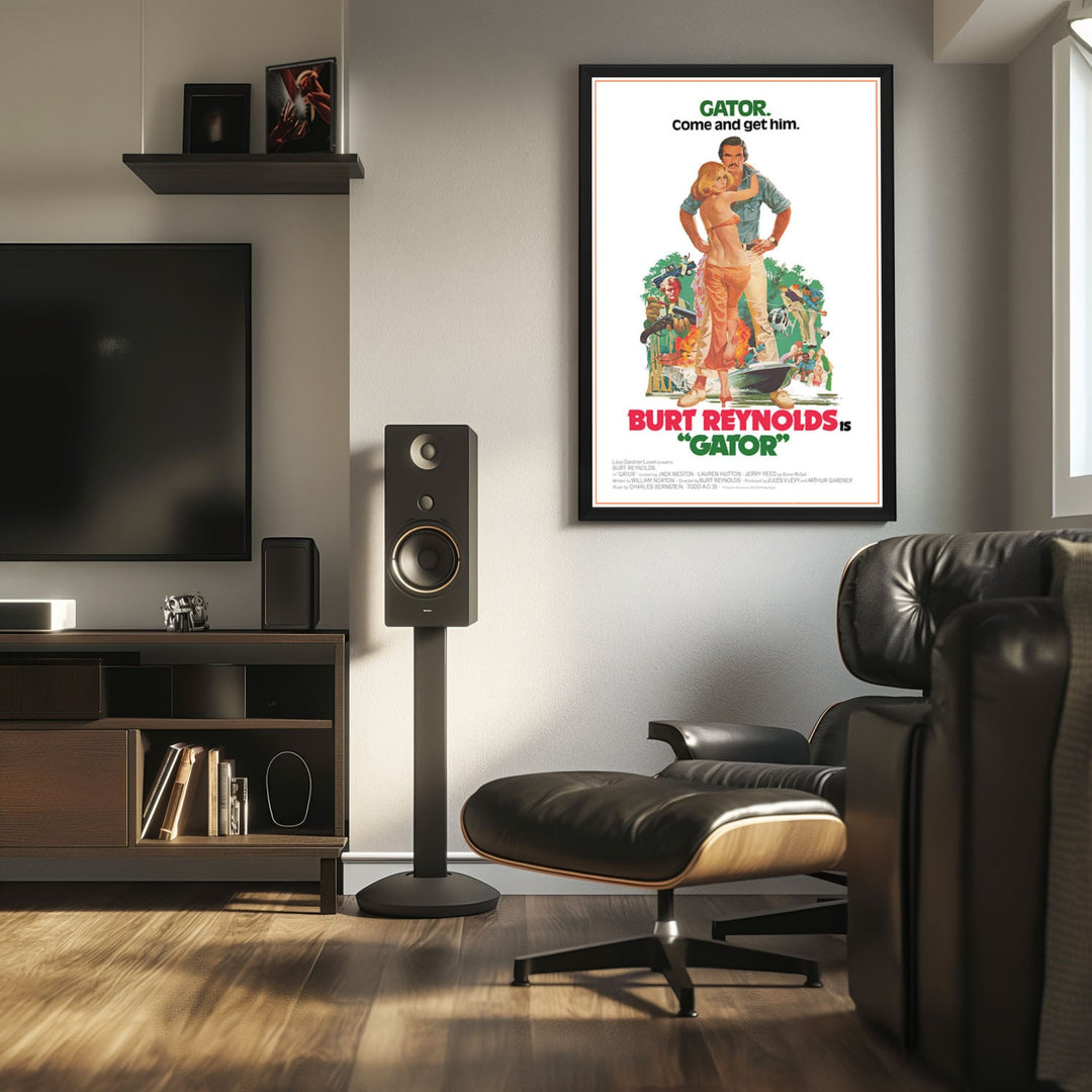 "Gator" (1976) Framed Movie Poster