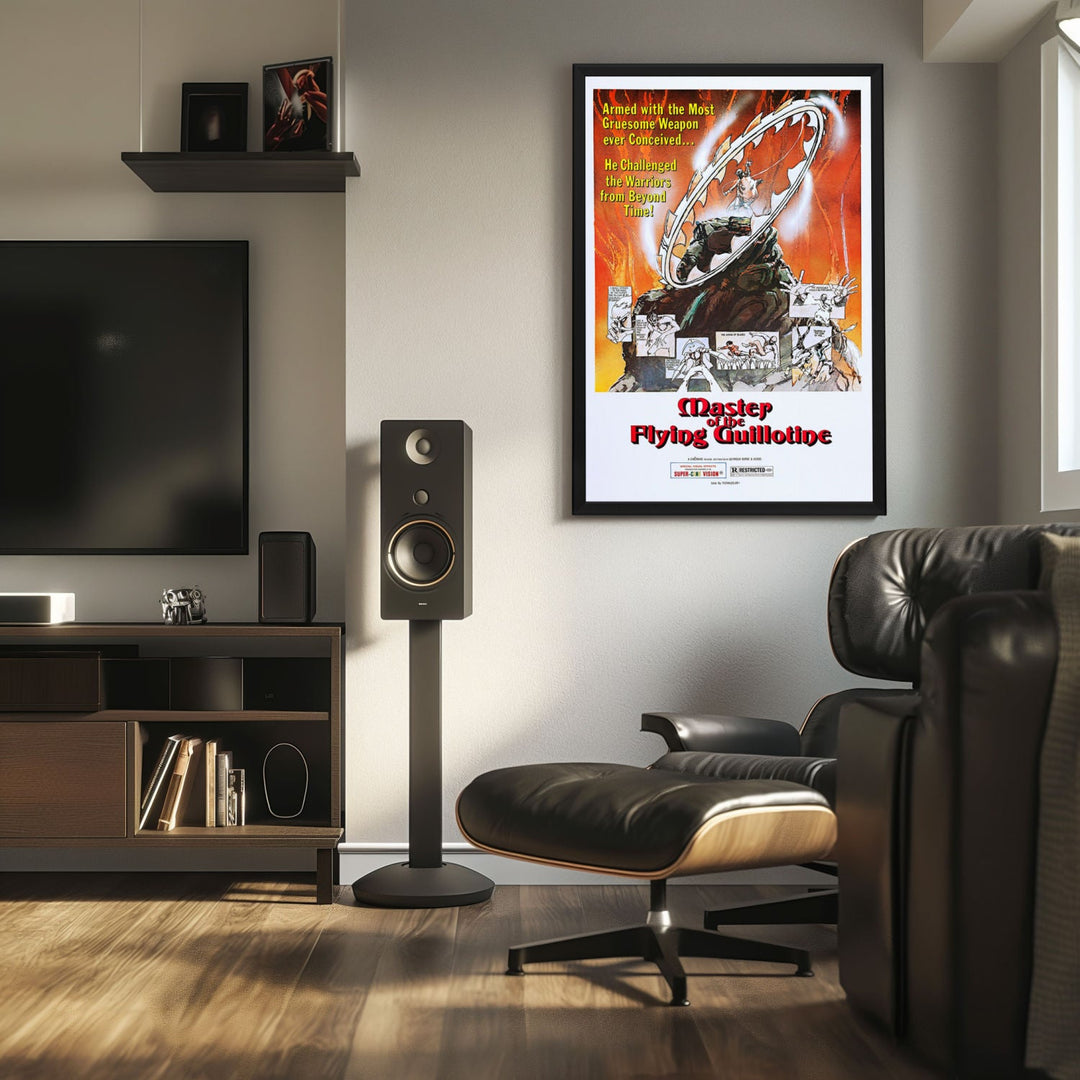 "Master Of The Flying Guillotine" (1975) Framed Movie Poster