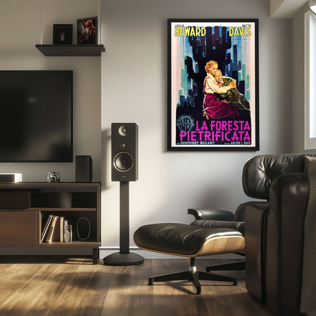 "Petrified Forest" (1936) Framed Movie Poster
