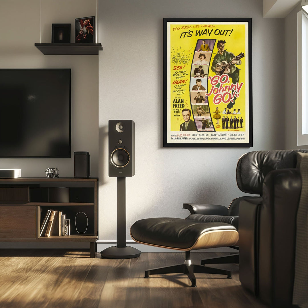 "Go, Johnny, Go!" (1959) Framed Movie Poster