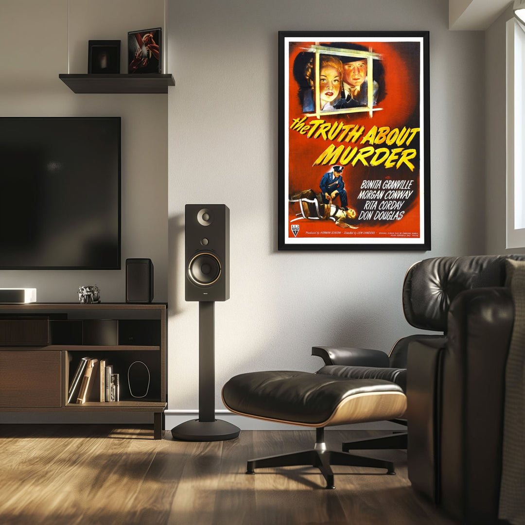 "Truth About Murder" (1946) Framed Movie Poster