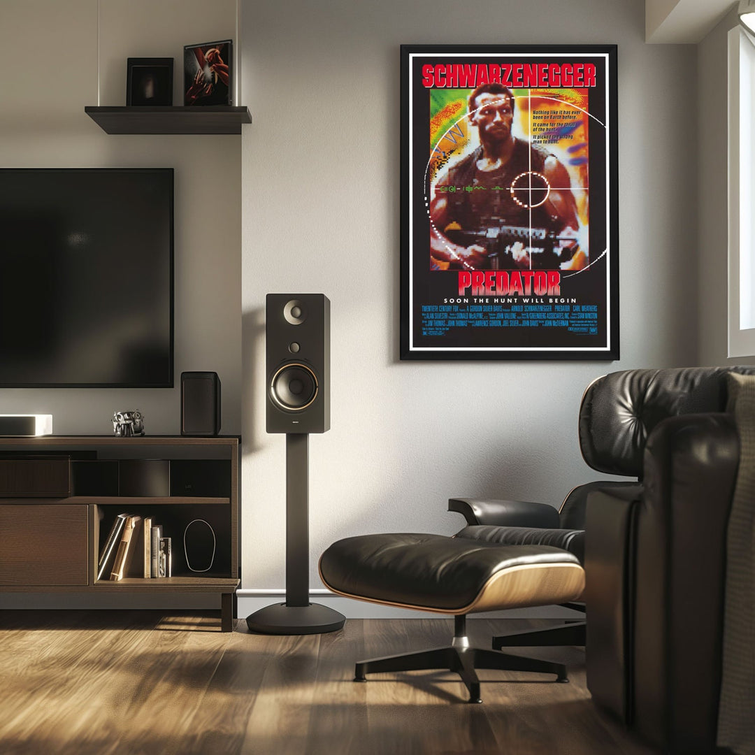 "Predator" (1987) Framed Movie Poster