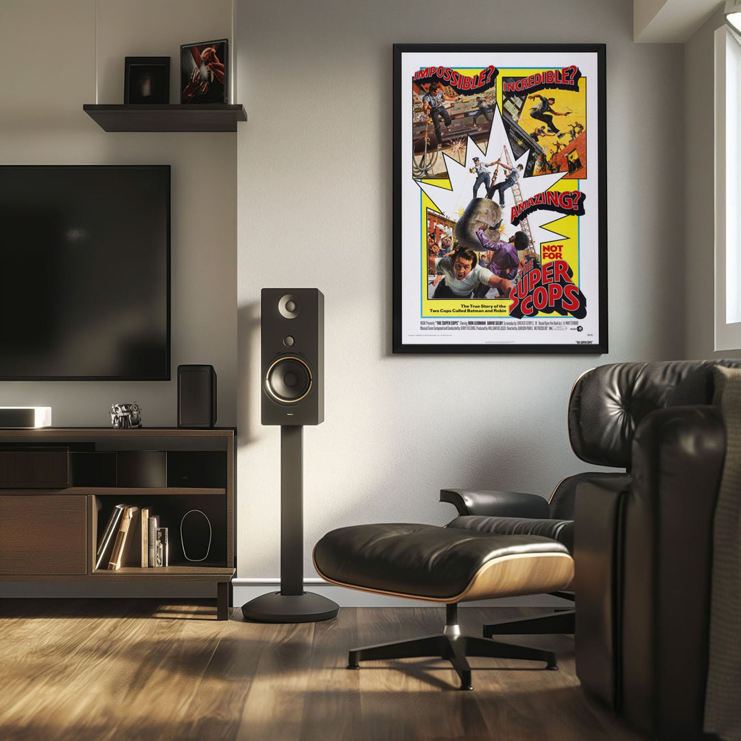"Super Cops" (1974) Framed Movie Poster