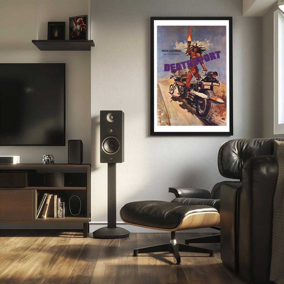 "Deathsport" (1978) Framed Movie Poster