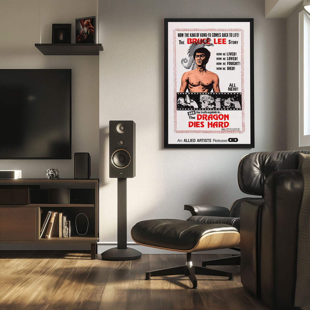 "Dragon Dies Hard" (1976) Framed Movie Poster