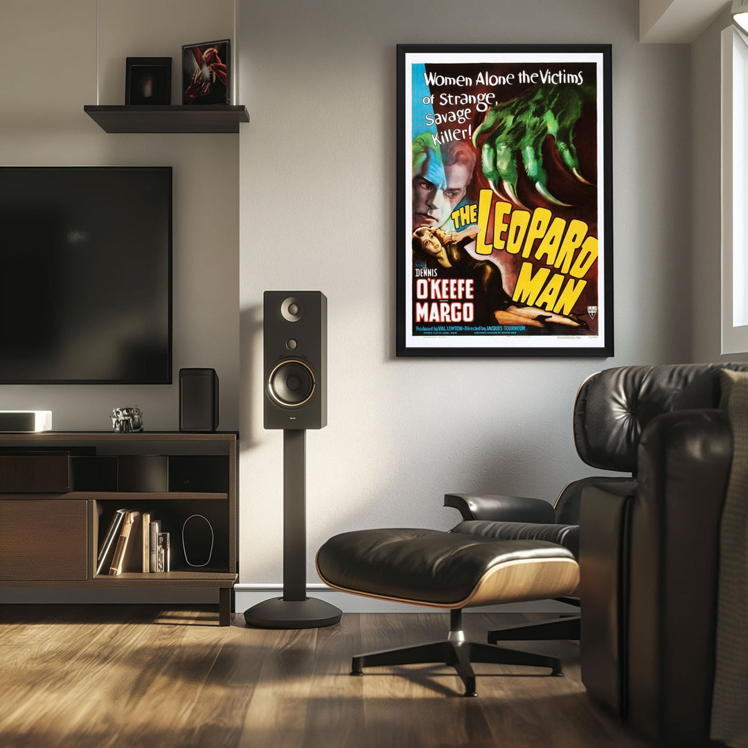 "Leopard Man" (1943) Framed Movie Poster