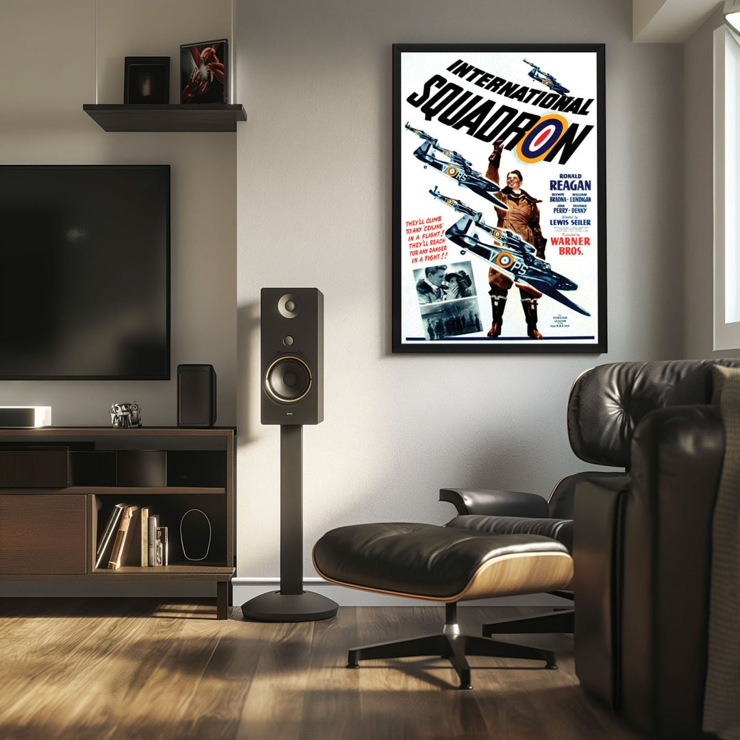 "International Squadron" (1941) Framed Movie Poster