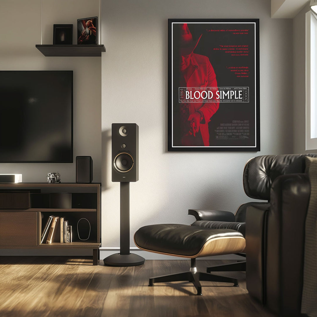 "Blood Simple" (1984) Framed Movie Poster