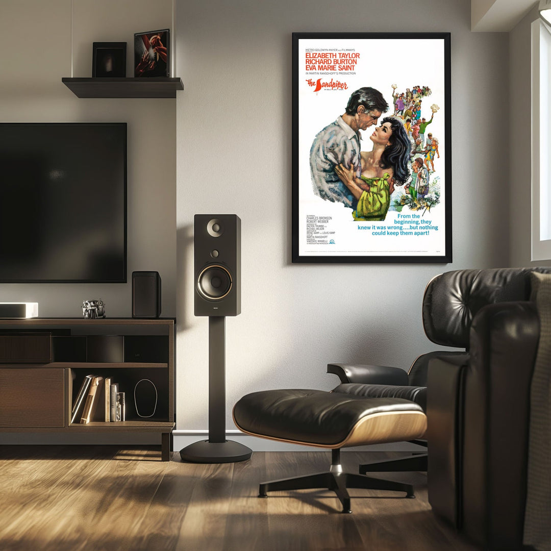 "Sandpiper" (1965) Framed Movie Poster