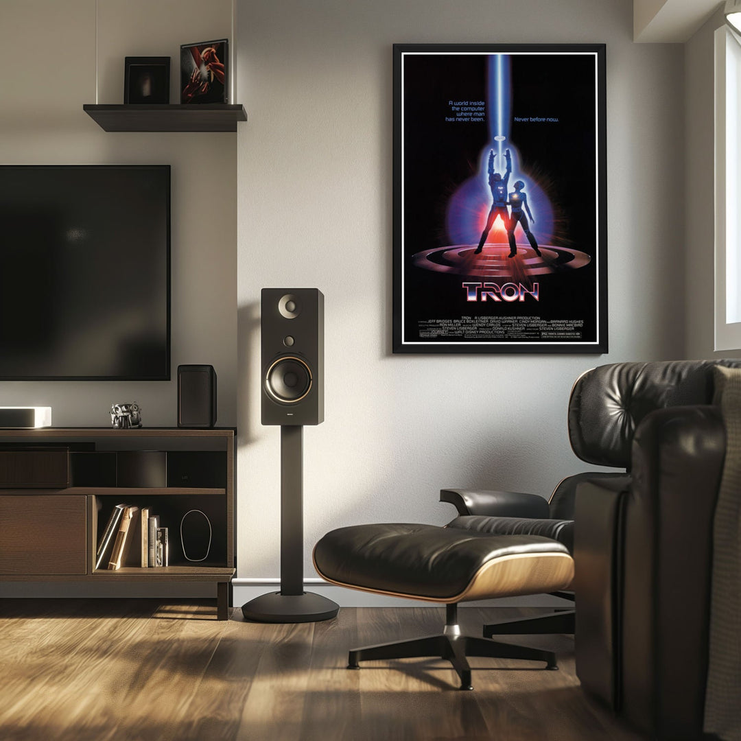 "Tron" (1982) Framed Movie Poster