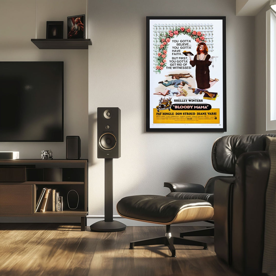 "Bloody Mama" (1970) Framed Movie Poster