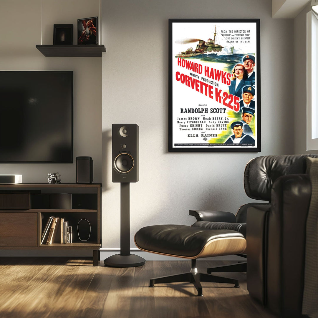 "Corvette K-225" (1943) Framed Movie Poster