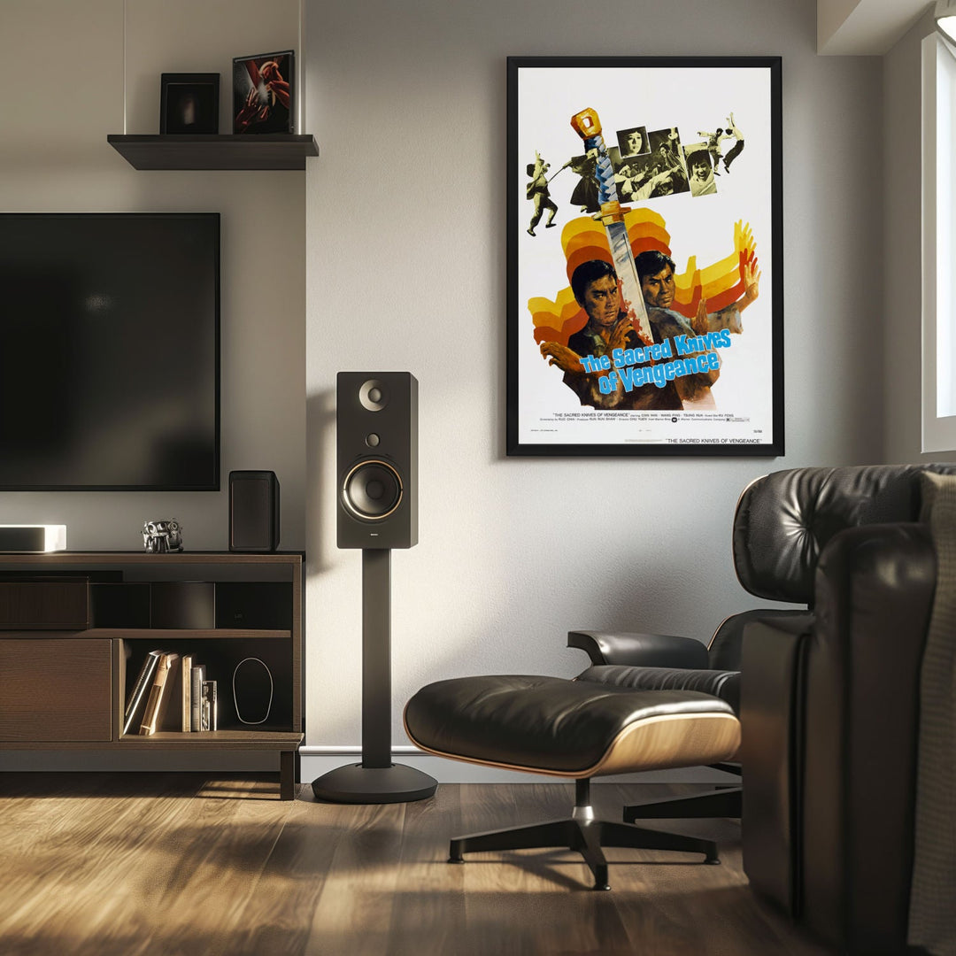 "Sacred Knives Of Vengeance" (1972) Framed Movie Poster