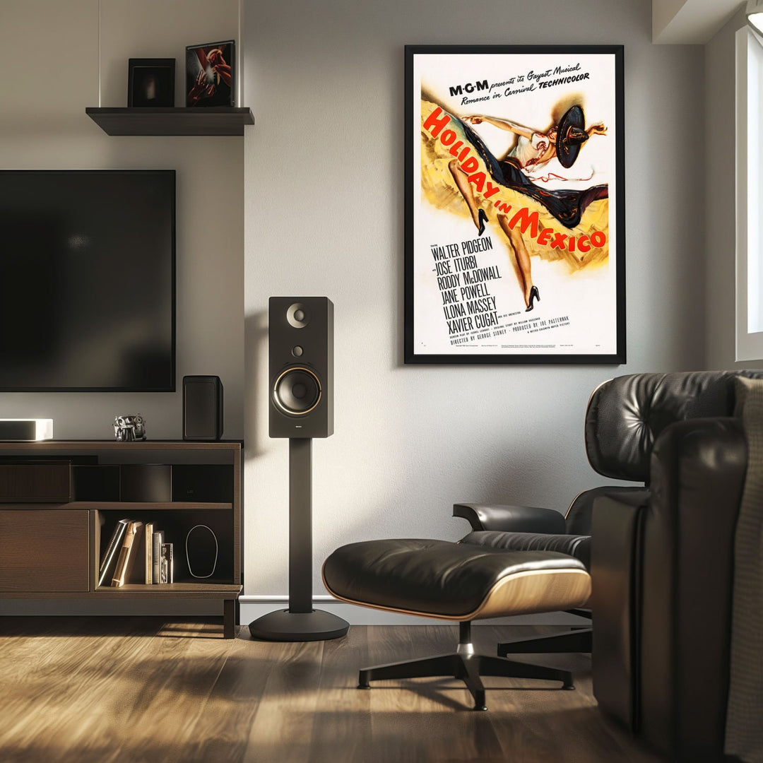 "Holiday In Mexico" (1946) Framed Movie Poster