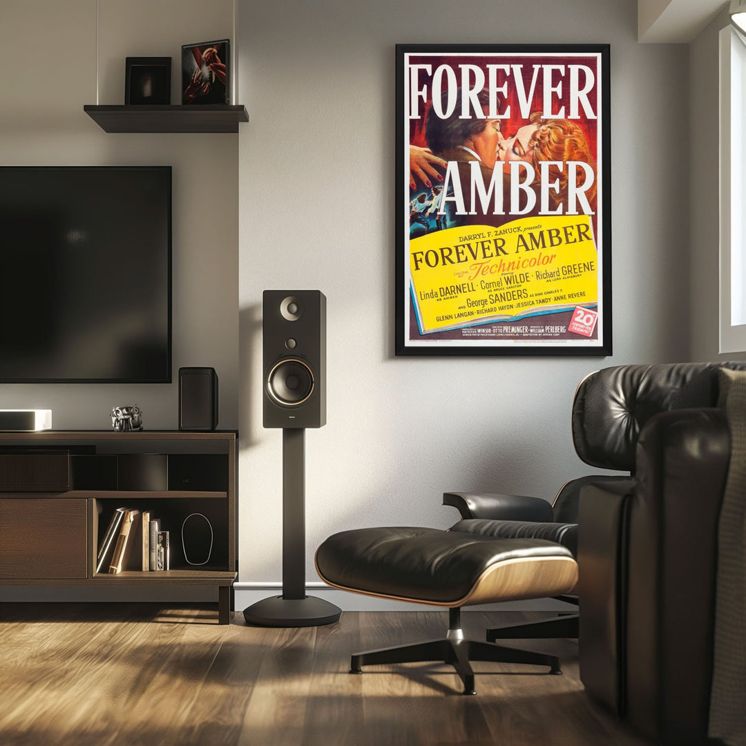 "Forever Amber" (1947) Framed Movie Poster
