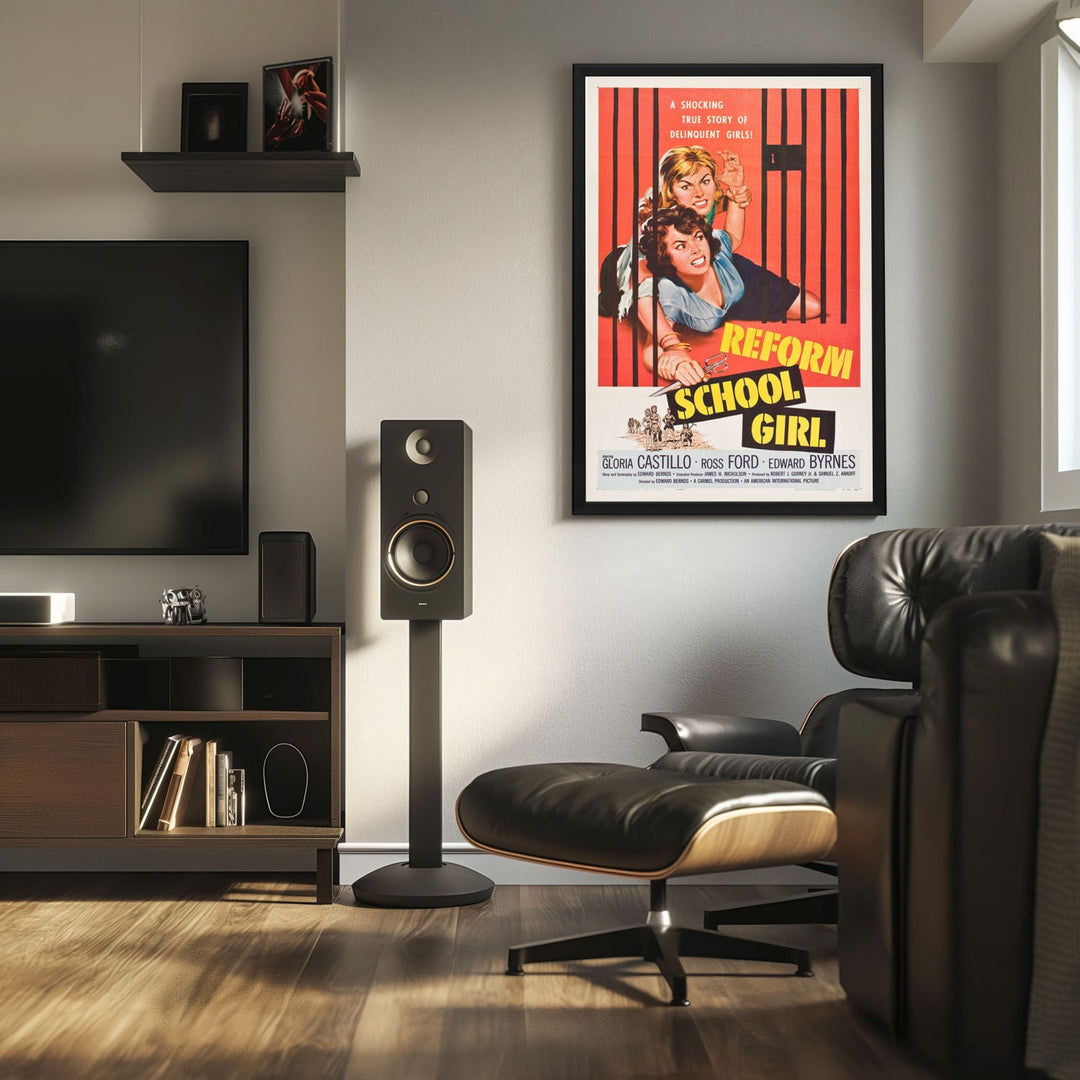 "Reform School Girl" (1957) Framed Movie Poster
