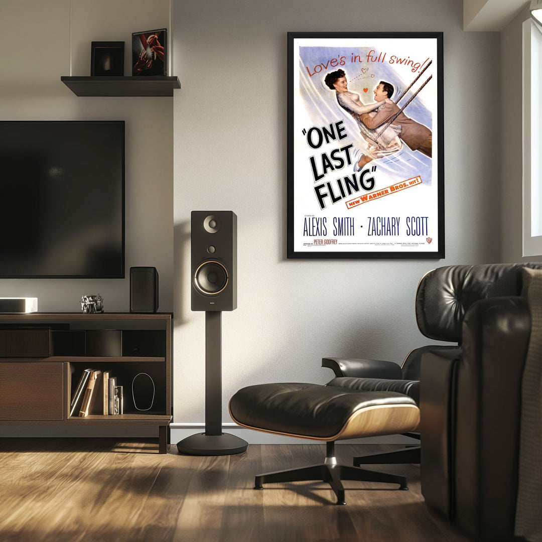 "One Last Fling" (1949) Framed Movie Poster