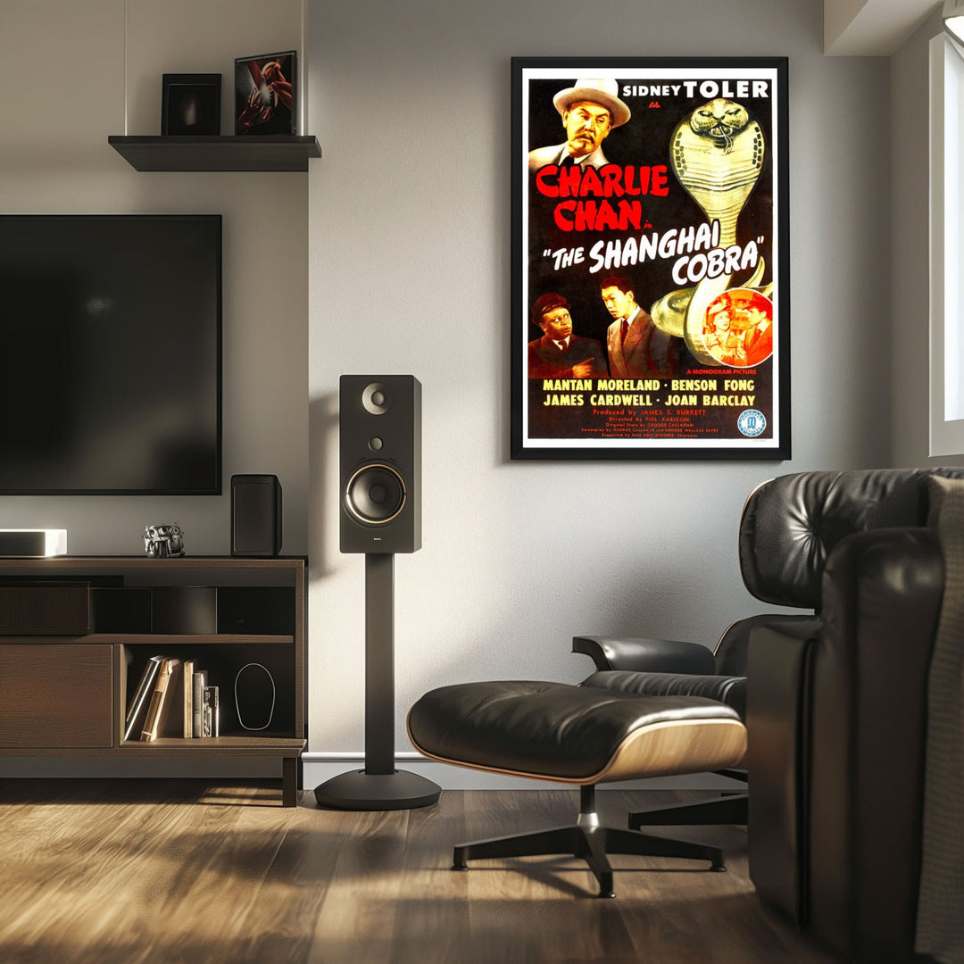 "Shanghai Cobra" (1945) Framed Movie Poster