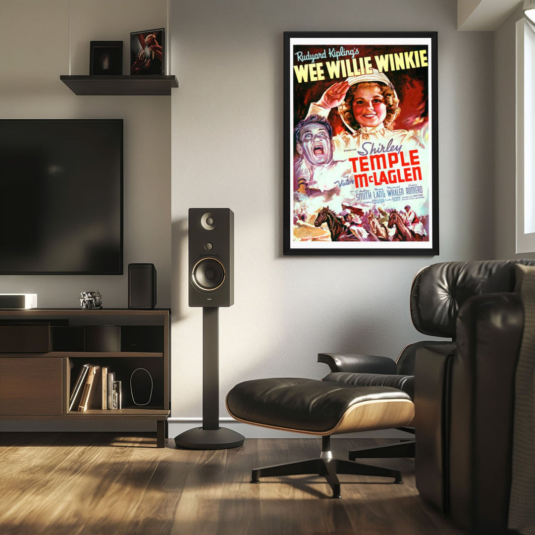 "Wee Willie Winkie" (1937) Framed Movie Poster