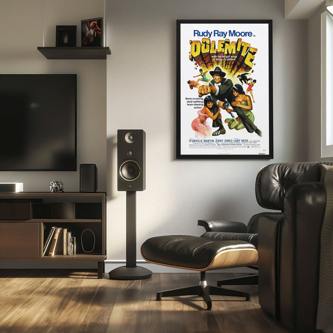 "Dolemite" (1975) Framed Movie Poster