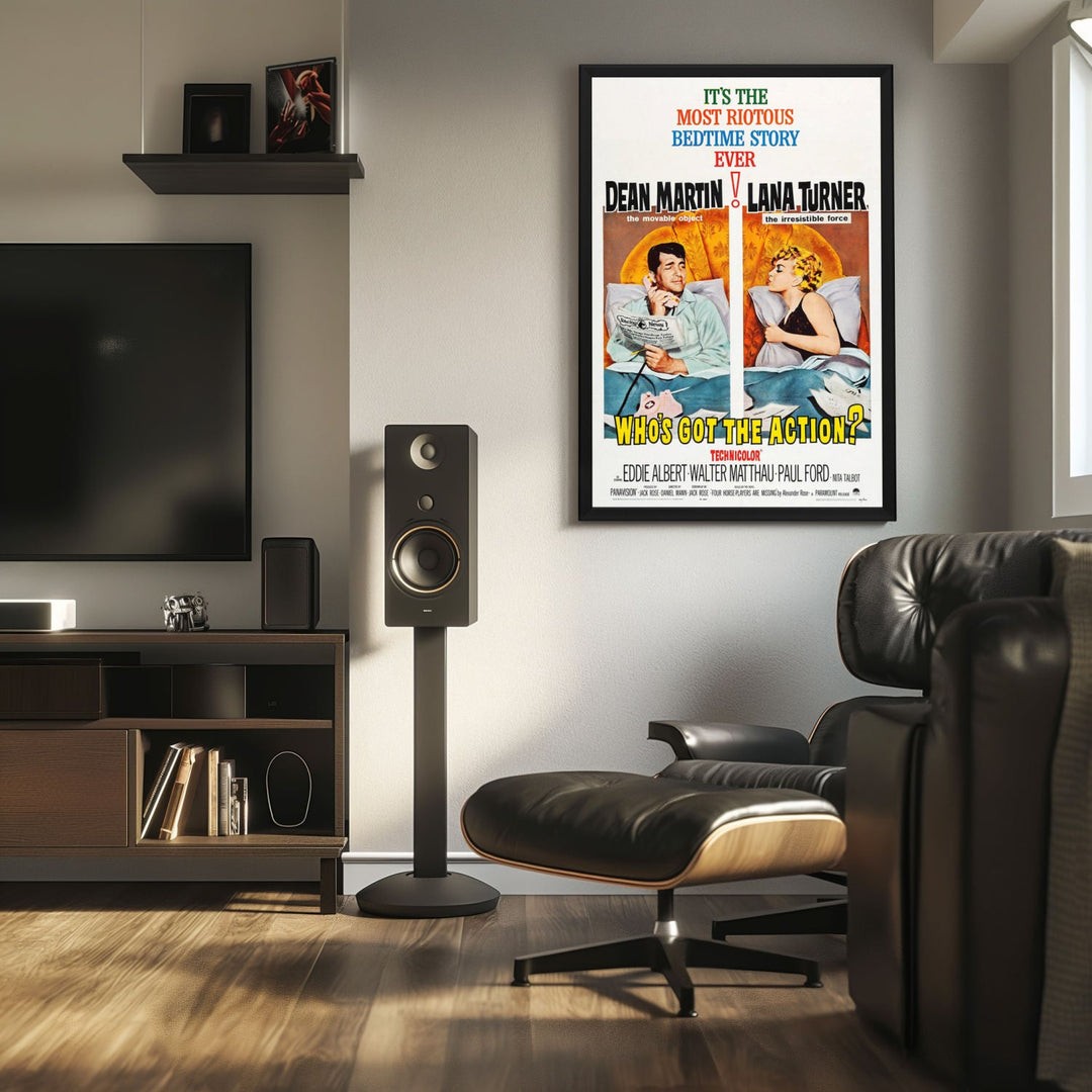 "Who's Got The Action?" (1962) Framed Movie Poster