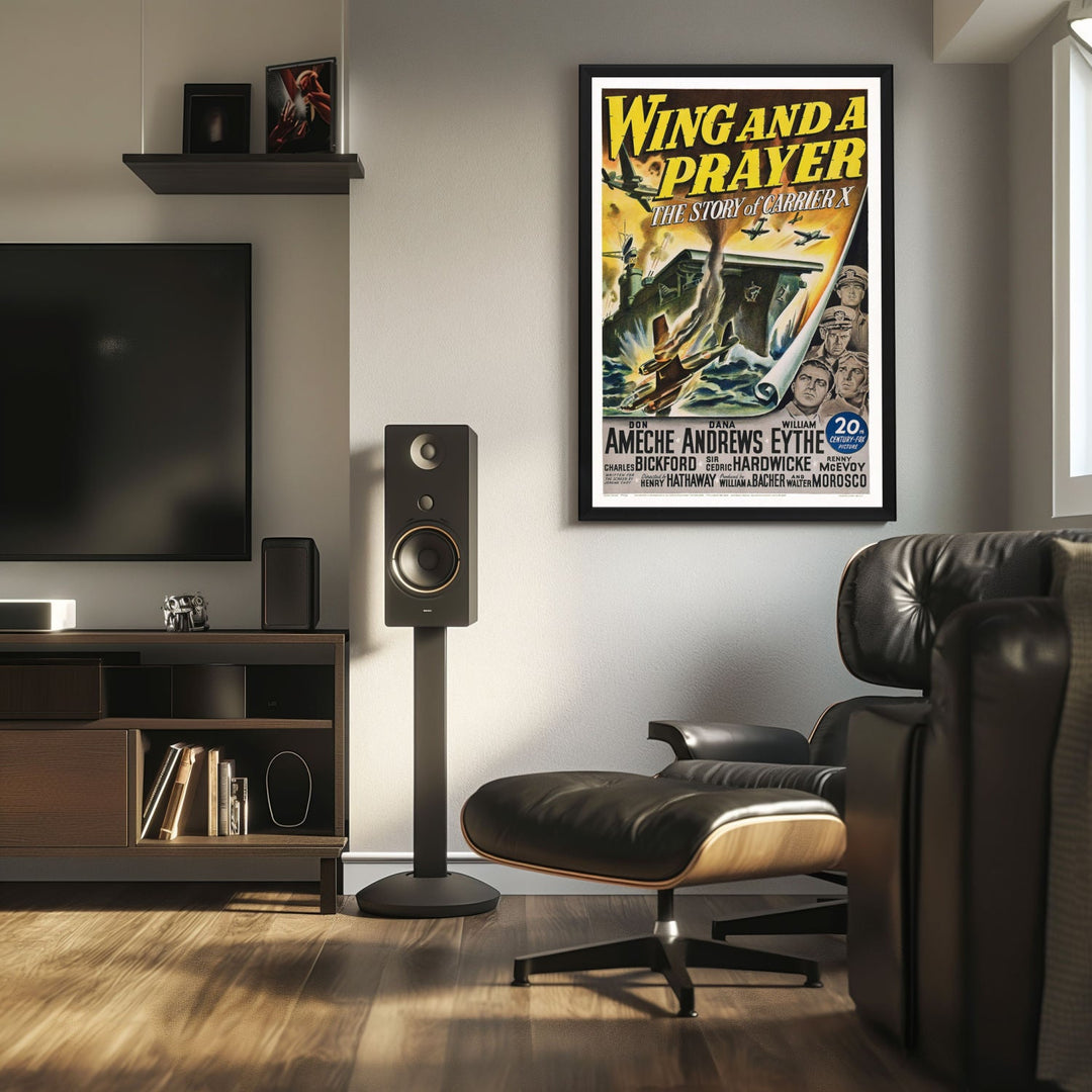 "Wing And A Prayer" (1944) Framed Movie Poster