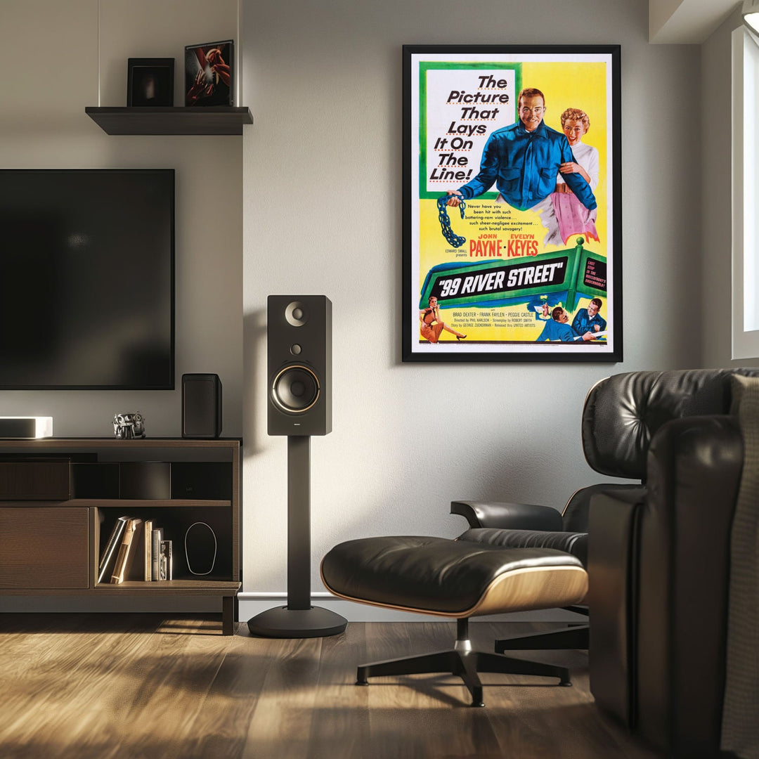 "99 River Street" (1953) Framed Movie Poster