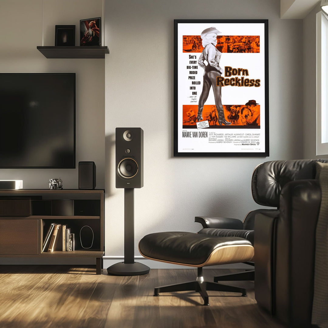 "Born Reckless" (1959) Framed Movie Poster
