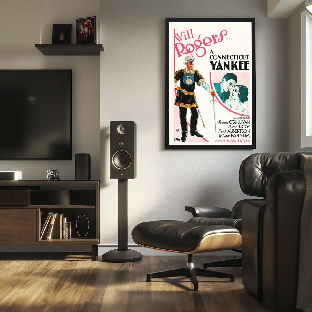 "Connecticut Yankee" (1949) Framed Movie Poster