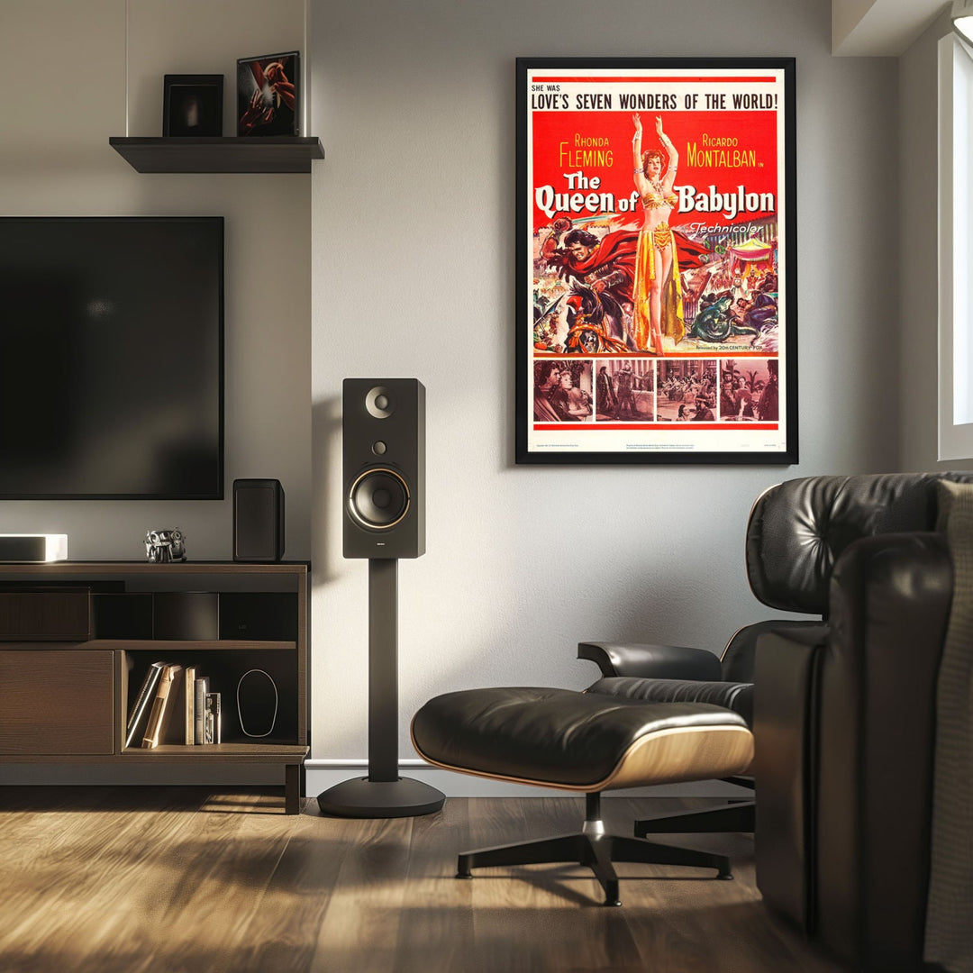 "Queen Of Babylon" (1955) Framed Movie Poster