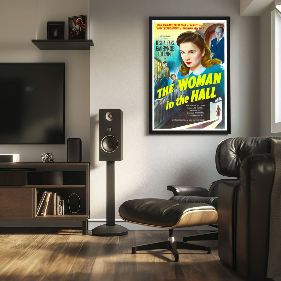 "Woman In The Hall" (1947) Framed Movie Poster