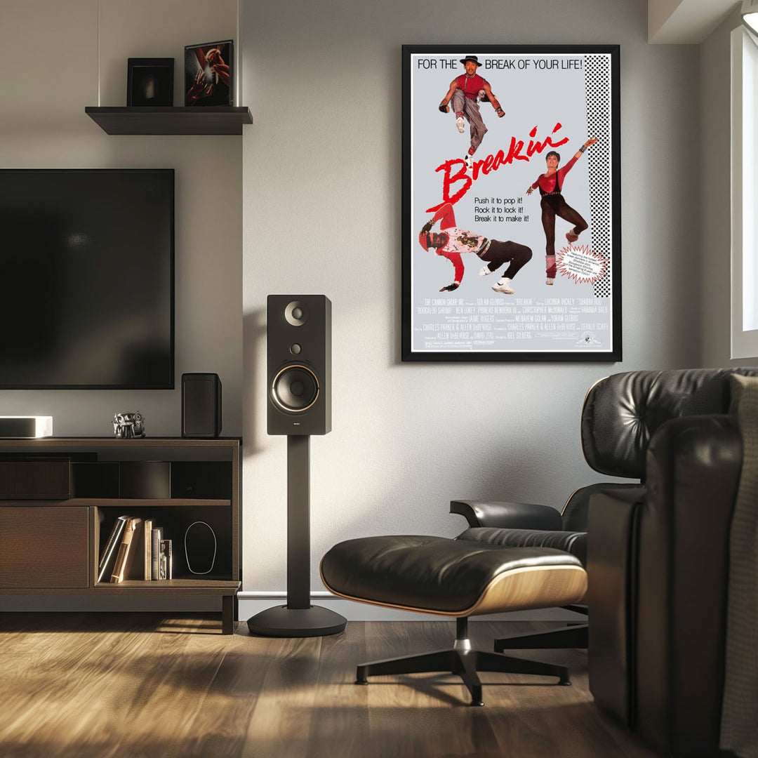 "Breakin'" (1984) Framed Movie Poster