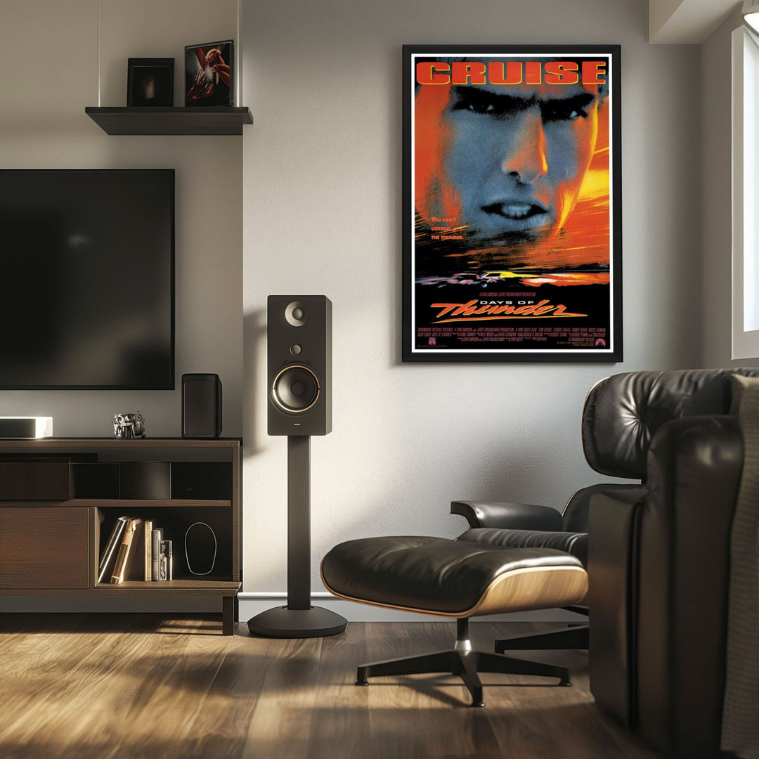 "Days of Thunder" (1990) Framed Movie Poster