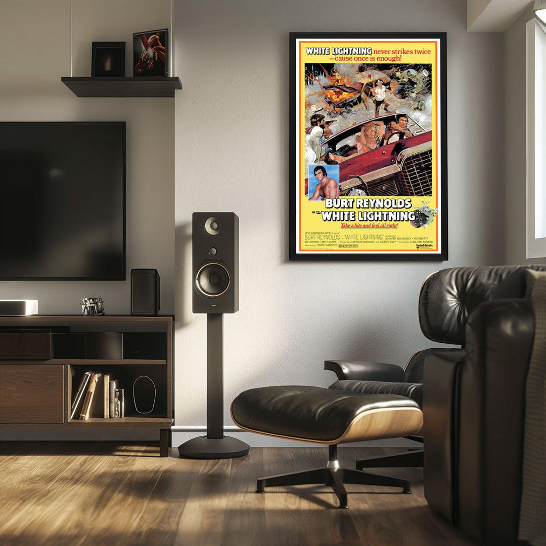 "White Lightning" (1973) Framed Movie Poster